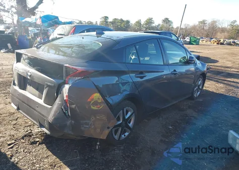 2017 Toyota Prius Three Touring from USA, damaged, VIN JTDKARFU4H3537226